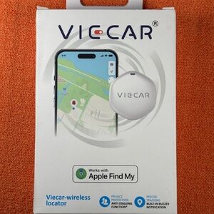 Wireless Locator with Apple Find My - White